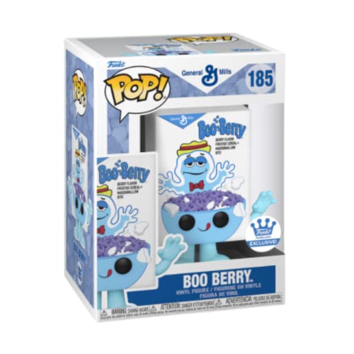 Funko POP! Ad Icons General Mills Boo Berry #185 [Cereal Box] Funko Shop Exclusive