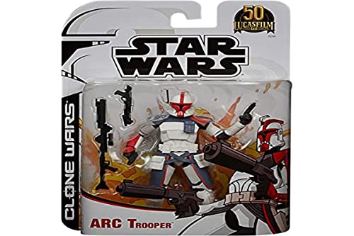 Star Wars The Clone Wars 6 Inch Action Figure Exclusive - Arc Trooper Red