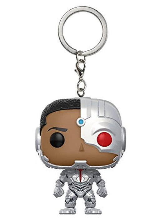 Funko Pocket POP! Keychain: Justice League- Cyborg