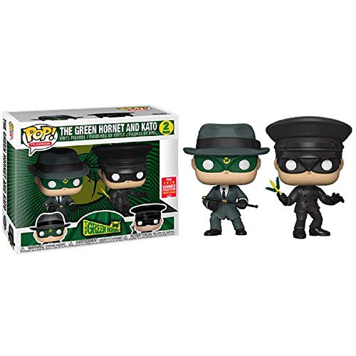 Funko POP! The Green Hornet and Kato (2-Pack) [SDCC] Toy Tokyo Sticker Exclusive