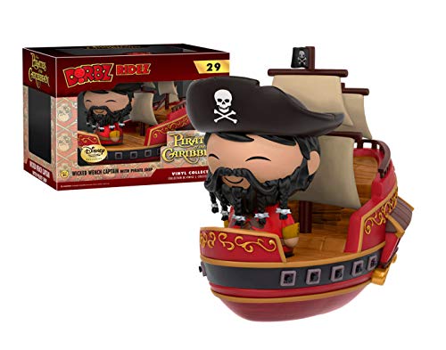 Funko Dorbz Ridez Disney Treasures: Pirates Caribbean Wicked Wench Captain With Pirate Ship #29