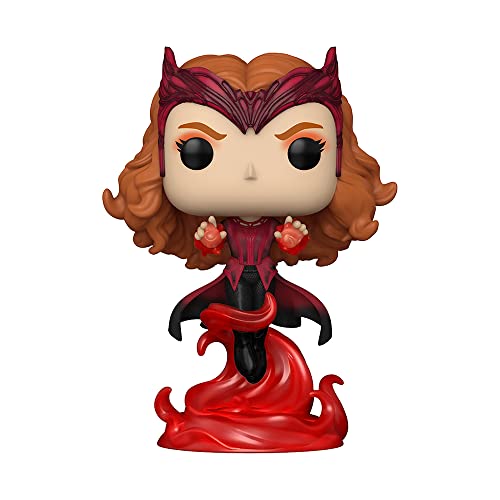 Funko POP! Marvel Studios Doctor Strange Multiverse of Madness Scarlet Witch #1034 [with Chaos Magic] Exclusive