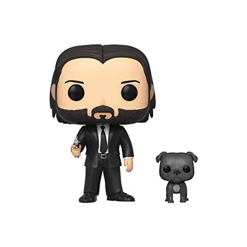 Funko POP! Movies: John Wick - John in Black Suit with Dog Buddy