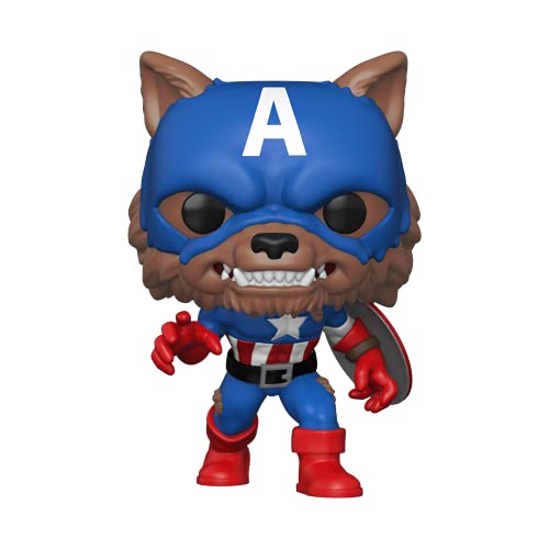 Funko POP! Marvel Year of the Shield Capwolf #882 Exclusive