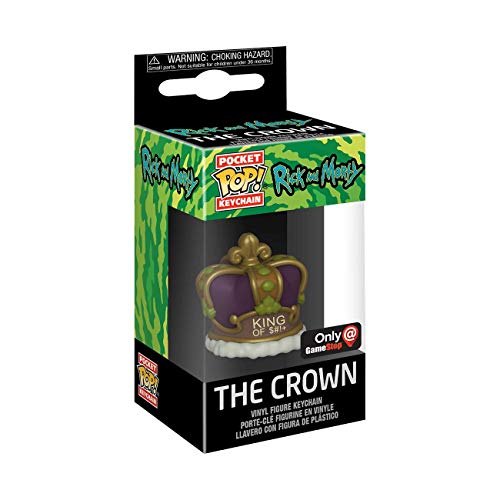 Funko Pocket Pop! Keychain: Rick and Morty - The Crown Exclusive