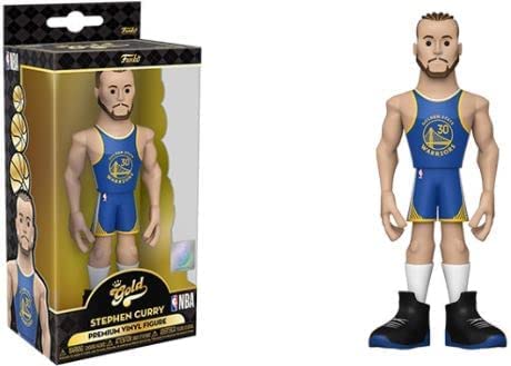 Funko Gold NBA Warriors Stephen Curry 5" [Blue Golden State Warriors Uniform]