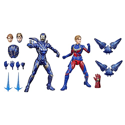 Hasbro Marvel Legends Series 6-Inch Captain Marvel And Rescue Armor