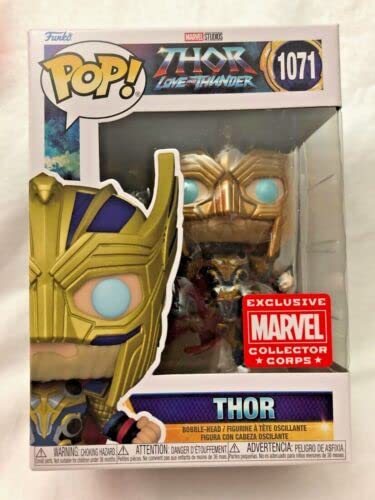 Funko POP! Marvel Studios Thor Love and Thunder Thor #1071 Collector Corps Exclusive