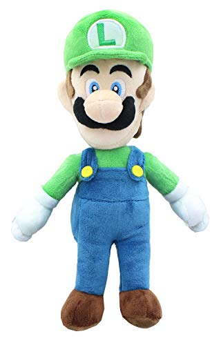 Little Buddy Super Mario All Star Collection Luigi Stuffed Plush 10"