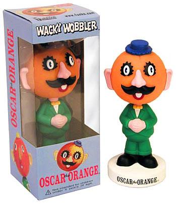 Funko Wacky Wobbler Oscar the Orange Bobble Head