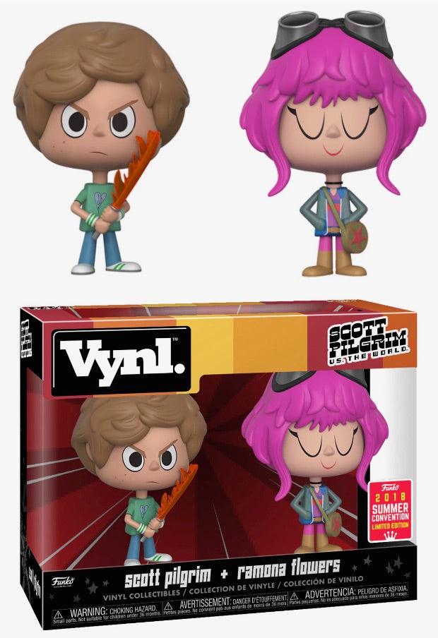 Funko Vynl. Scott Pilgrim vs The World Scott Pilgrim + Ramona Flowers Exclusive