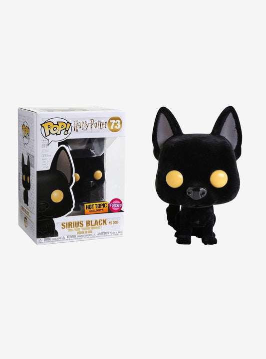 Funko POP! Harry Potter Sirius Black as Dog #73 [Flocked] Exclusive