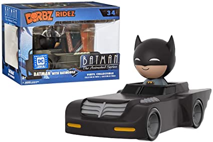 Funko Dorbz Ridez Batman The Animated Series Batmobile with Batman #34