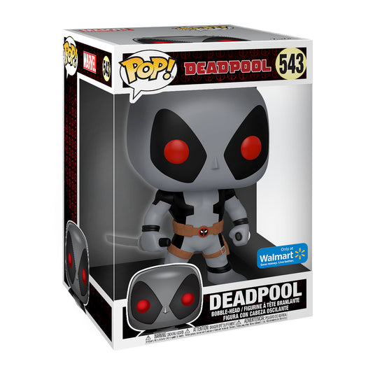 Funko POP! Marvel Deadpool 10 Inch Deadpool #543 [Two Swords, Gray] Exclusive