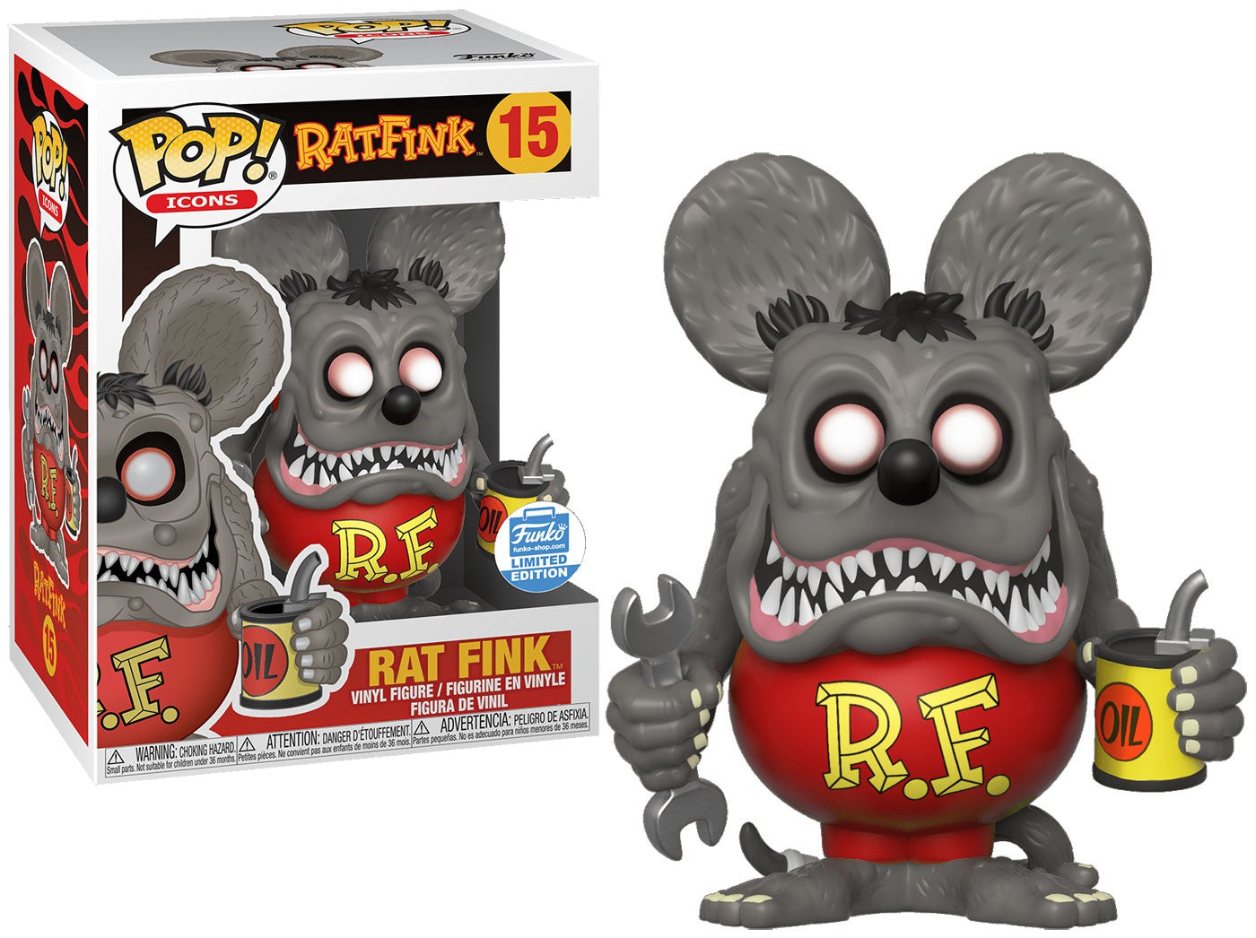 Funko POP! Icons Rat Fink Exclusive #15