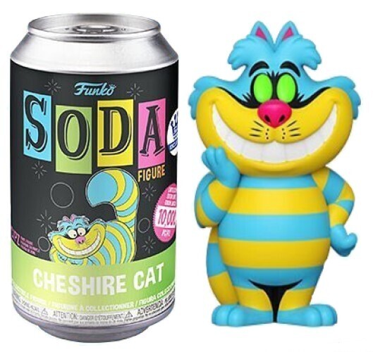 Funko Soda Alice in Wonderland - Cheshire Cat [Black Light] LE 10,000 Funko Shop Exclusive