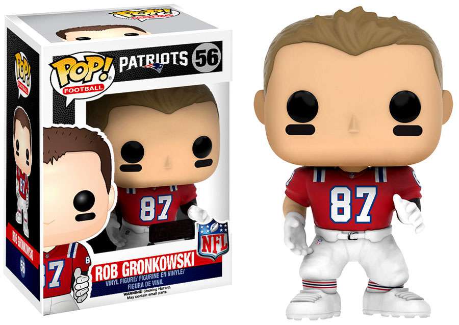 Funko POP! Football NFL New England Patriots Rob Gronkowski #56 [Throwback] Exclusive