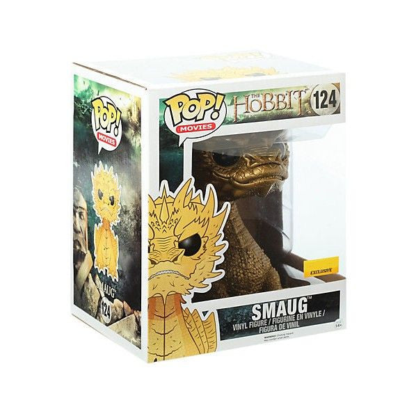 Funko POP! Movies The Hobbit 6 Inch Smaug [Gold] #124 Hot Topic Exclusive