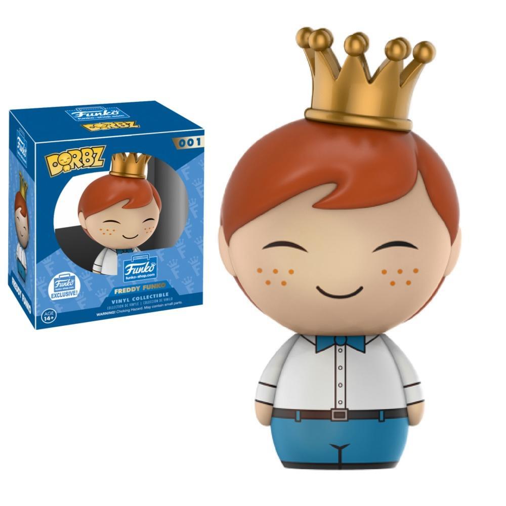 Funko Dorbz Freddy Funko Bow TIE White Shirt #001 Funko Shop Exclusive