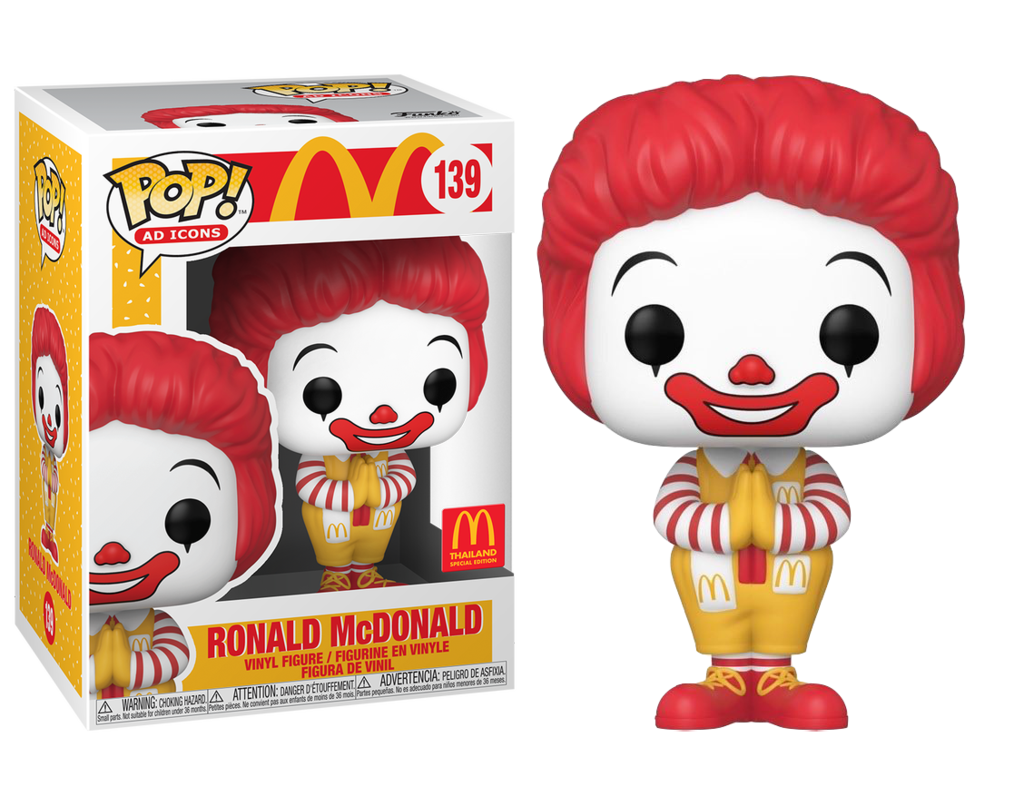 Funko POP! Ad Icons Ronald McDonald #139 Thailand Exclusive