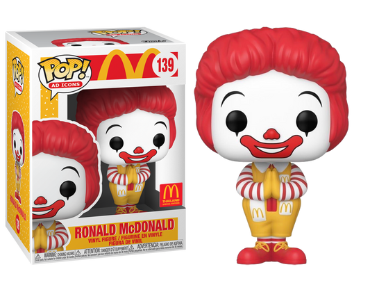 Funko POP! Ad Icons Ronald McDonald #139 Thailand Exclusive