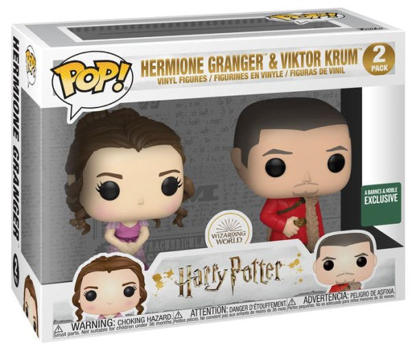 Funko POP! Harry Potter Hermoine Granger & Viktor Krum 2-Pack [Yule Ball] Exclusive