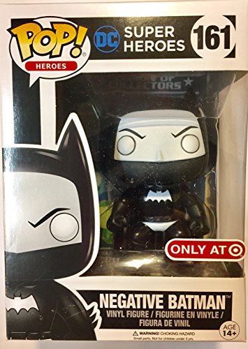 Funko POP! DC Super Heroes Negative Batman Exclusive #161