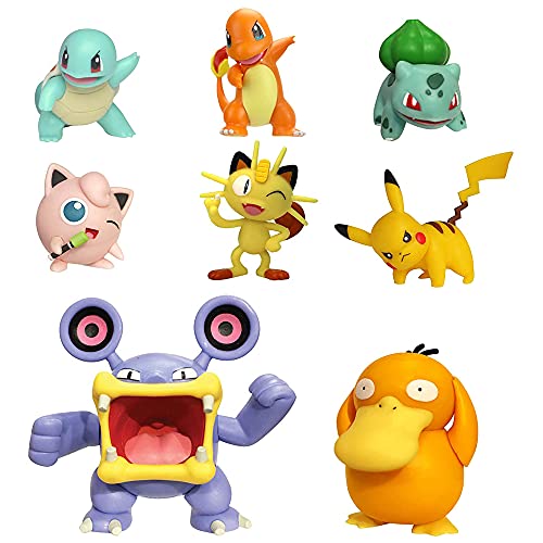 Pokemon Battle Figure Multi-8-Pack Featuring Loudred & Psyduck