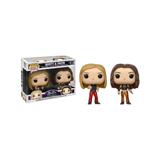 Funko POP! Buffy and Faith Vampire Slayer Convention Exclusive