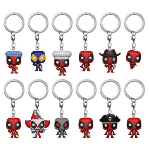 Funko Pocket POP! Keychain - Deadpool Blind Bag (1 Random Figure)