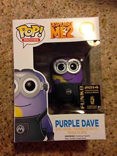 Funko POP! Movies Despicable Me 2 Purple Dave #36 Exclusive