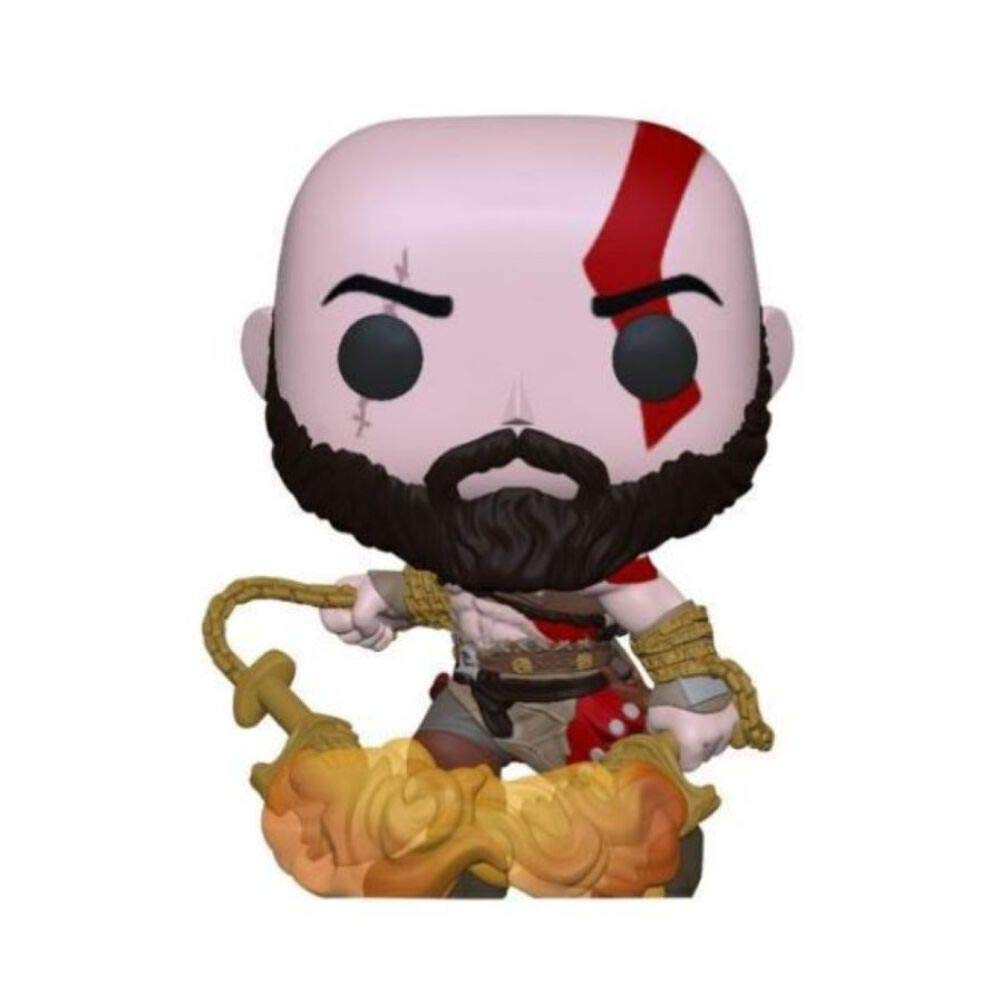 Funko POP! God of War Kratos with The Blades of Chaos Exclusive Figure 154 GITD Glow in The Dark