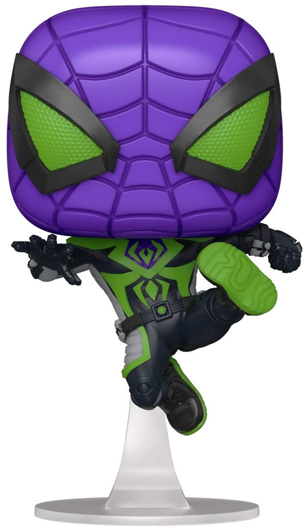 Funko POP! Games Marvel's Spider-Man Miles Morales - Miles Purple Rain Suit