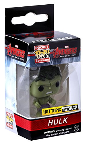 Funko Pocket Pop! Keychain - Avengers Hulk (Glow in the Dark)