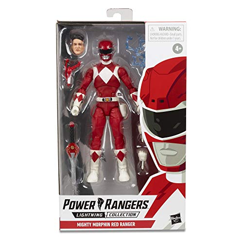 Power Rangers Lightning Collection 6" Mighty Morphin Red Ranger Collectible Action Figure