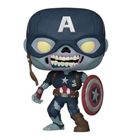 Funko POP! Marvel Studios What If...? Zombie Captain America #941