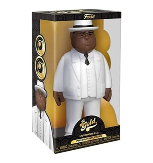 Funko Gold Notorious BIG - Biggie White Suit Vinyl Gold - 12 Inches