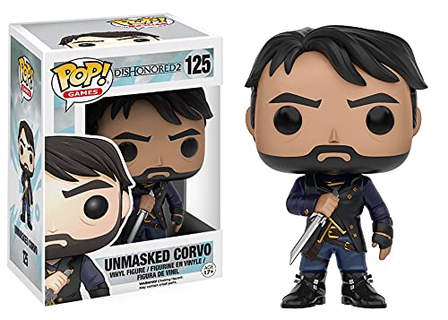 Funko POP! Games Dishonored 2 Unmasked Corvo #125 Exclusive