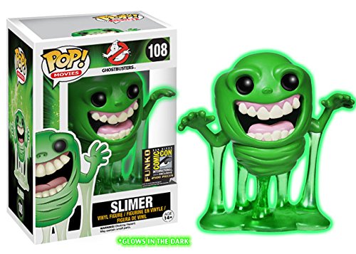 Funko POP! Movies Ghostbusters Slimer #108 [Glows in the Dark] Exclusive