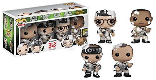 Funko POP! Movies Ghostbusters 4-Pack [Marshmallowed] Exclusive