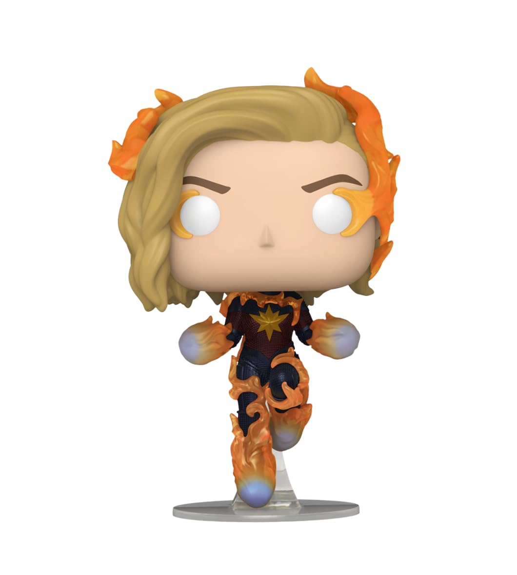 Funko POP! Marvel Studios The Marvels Captain Marvel #1265 Collector Corps Exclusive