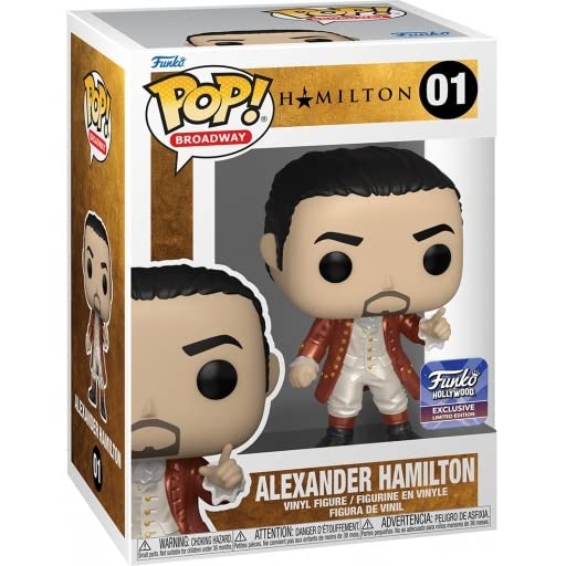 Funko POP! Broadway Alexander Hamilton #01 [Metallic] Exclusive