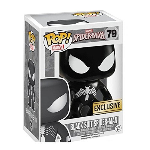 Funko POP! Marvel Spider-Man Black Suit Spider-Man #79 Exclusive