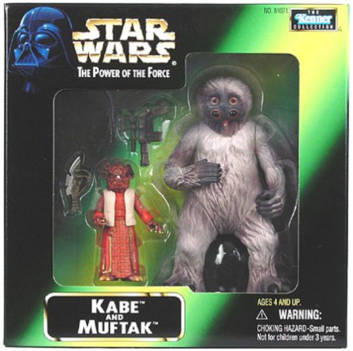 Star Wars Power of the Force - Mail In Kabe & Muftak Action Figures