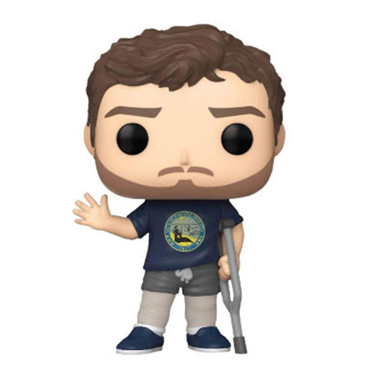 Funko POP! Television Parks and Rec Andy in Leg Casts Exclusive