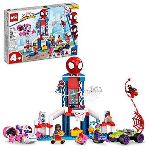 LEGO Marvel Spidey and His Amazing Friends Spider-Man Webquarters Hangout 10784