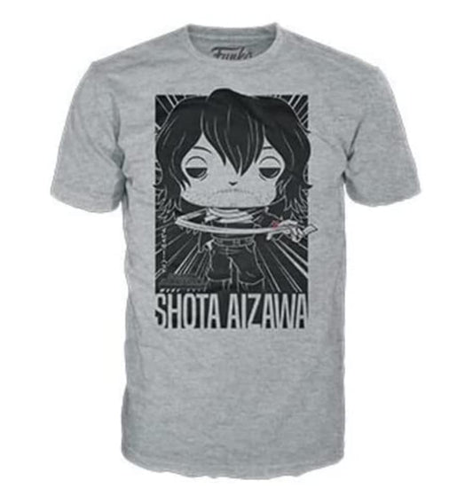 Funko POP! and Tee My Hero Academia - Shota Aizawa with Size Large T-Shirt Collectors Box Exclusive