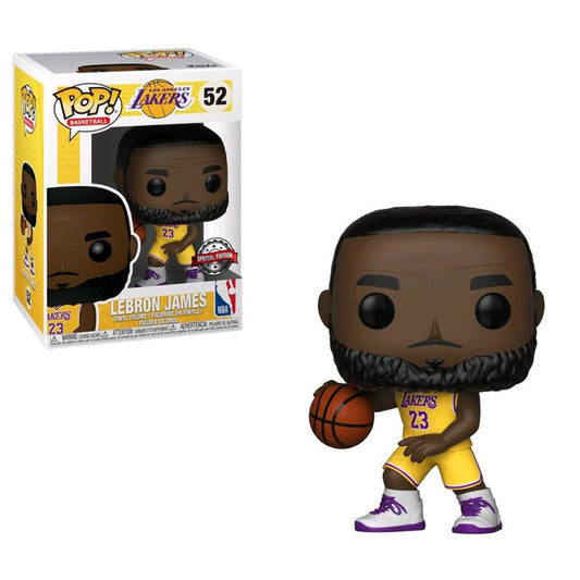 Funko POP! Basketball Los Angeles Lakers Lebron James #52 Exclusive