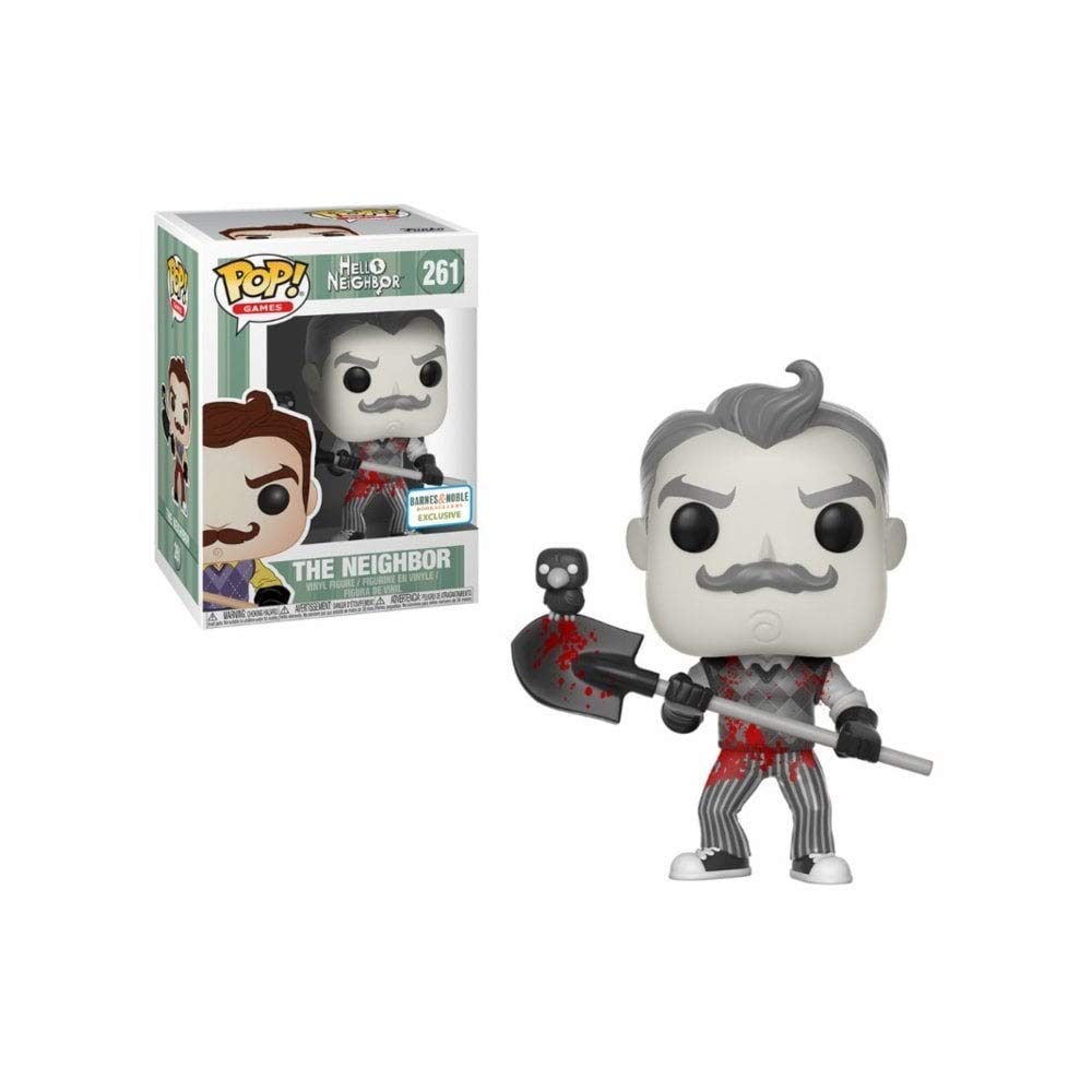 Funko POP! Games Hello Neighbor The Neighbor #261 [Black and White] Exclusive