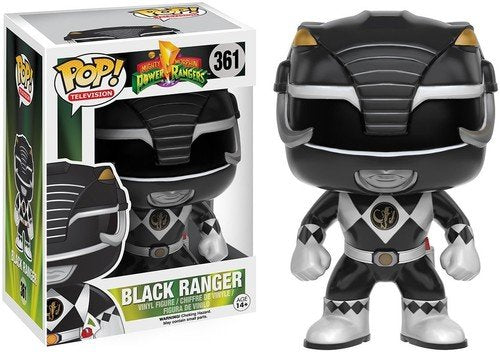 Funko POP! Television Mighty Morphin Power Rangers Black Ranger #361